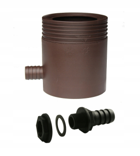 Marley zachytávač dažďovej vody 80 mm hnedý